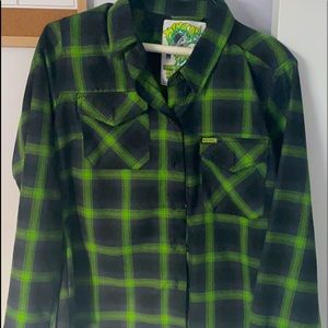 Dixxon Slimer Flannel Women's Size Medium Never Worn